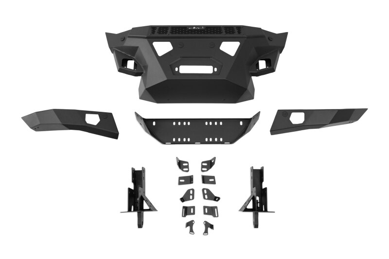 Ram 3500 Front Bumper - DV8 Offroad - Spec Series - Micro-Texture Black Powder Coated - `19-`26